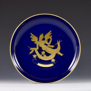 Sirena fidelis - Teller aus der Serie Sirene - Gio Ponti, Richard-Ginori, um 1930